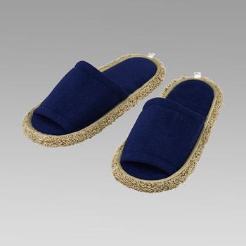 激落ちおそうじスリッパＬサイズネイビー 3個セット 送料無料 即日発送-1