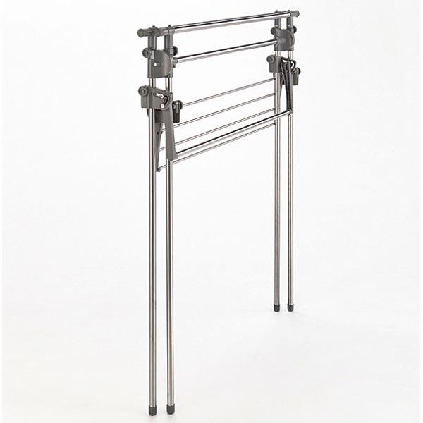 ステンレス２段式物干しスタンド 送料無料 即日発送-4