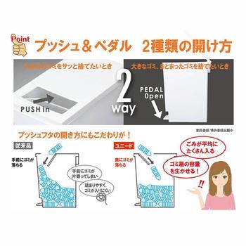 ユニードプッシュ＆ペダル４５Sブラック 送料無料 即日発送-3