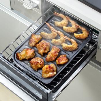 グリル名人plus波型プレートＬ 3個セット 送料無料 即日発送-1