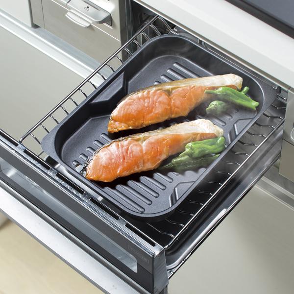 グリル名人plusスタッキングプレート浅型 2個セット 送料無料 即日発送-1