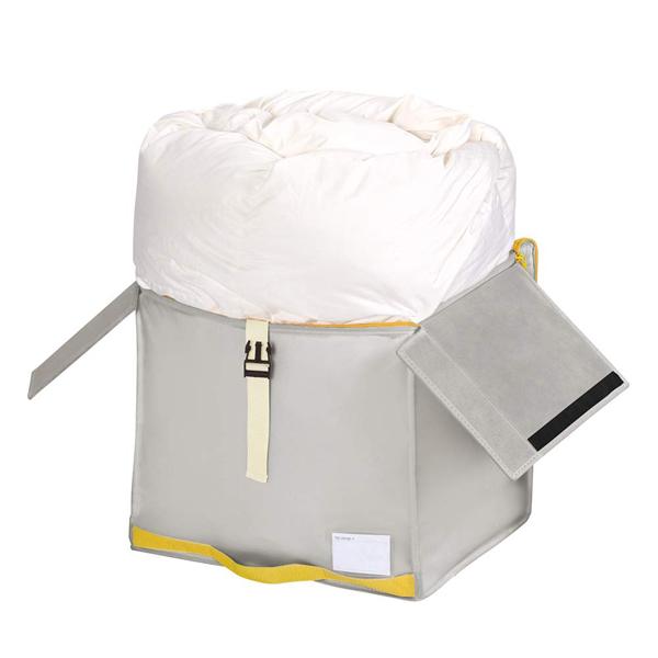 コンパクト優収納アルファ棚上用グレー 2個セット 送料無料 即日発送-1