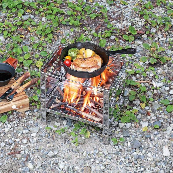 カマドスマートグリルB5型3段調節 送料無料 即日発送-4