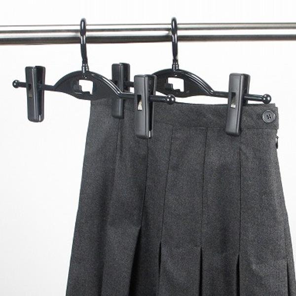 クリップハンガー１段２本組 5個セット 送料無料 即日発送-1