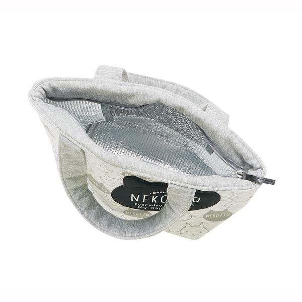 ねこっとミニポケット付保冷ランチバッグ 2個セット 送料無料 即日発送-2