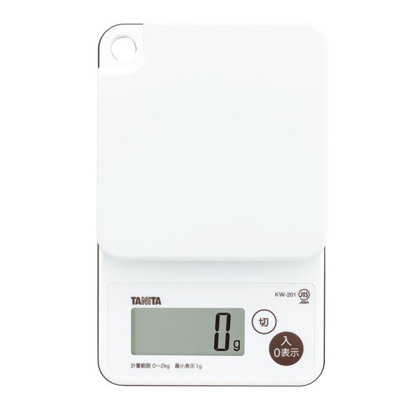 洗えるデジタルクッキングスケール２kgホワイト 送料無料 即日発送-1