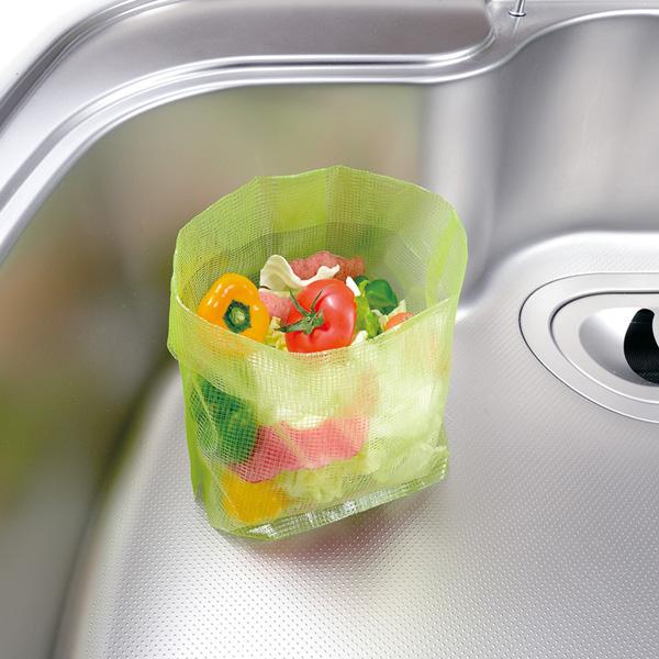 立てる水切り袋３０枚入1 ×8セット 送料無料 即日発送-1