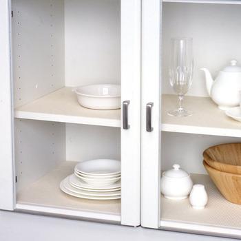 食器棚シートCW食器棚クロスアイボリー 3個セット 送料無料 即日発送-2