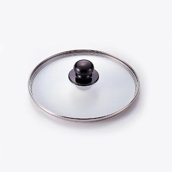 圧力鍋3L専用ガラス蓋18cm蒸気抜け穴付き 2個セット 送料無料 即日発送-0