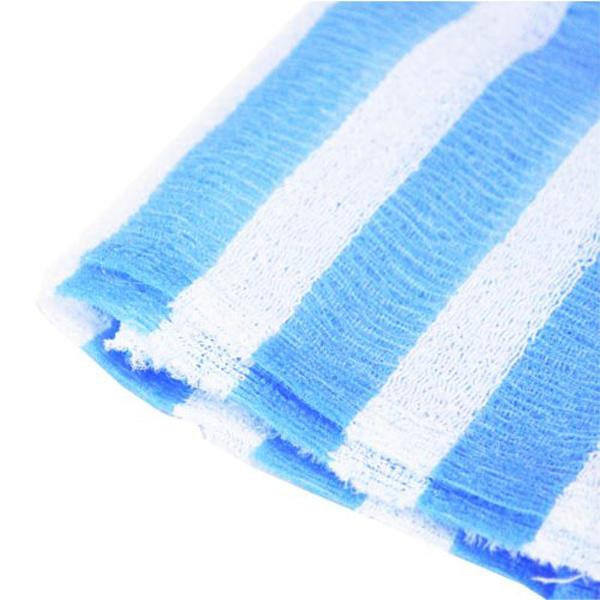 ロングナイロンタオル120cmかため 8個セット 送料無料 即日発送-1