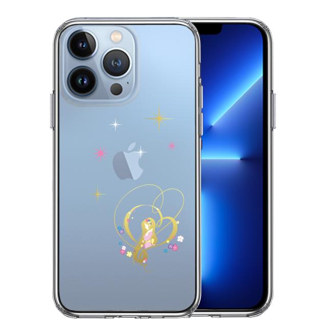 iPhone13Pro ケース クリアラプンツェル 星 スマホケース 側面ソフト 背面ハード ハイブリッド 送料無料-0