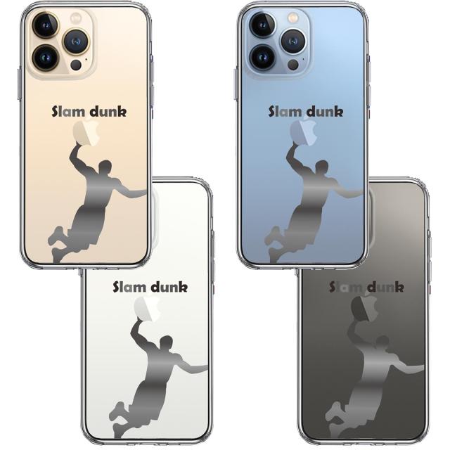 iPhone13Pro ケース クリアバスケットボール スラムダンク スマホケース 側面ソフト 背面ハード ハイブリッド 送料無料-1