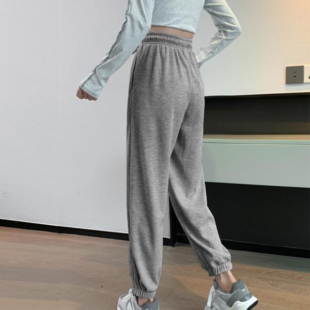スウェットパンツ ワッフル生地 送料無料 即日発送-9