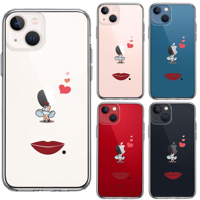 iPhone13mini ケース クリアセクシー女優 スマホケース 側面ソフト 背面ハード ハイブリッド 送料無料-1