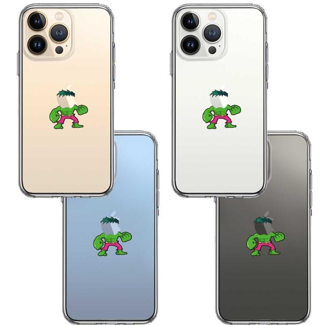 iPhone13Pro ケース クリア映画パロディ 超人 スマホケース 側面ソフト 背面ハード ハイブリッド 送料無料-1