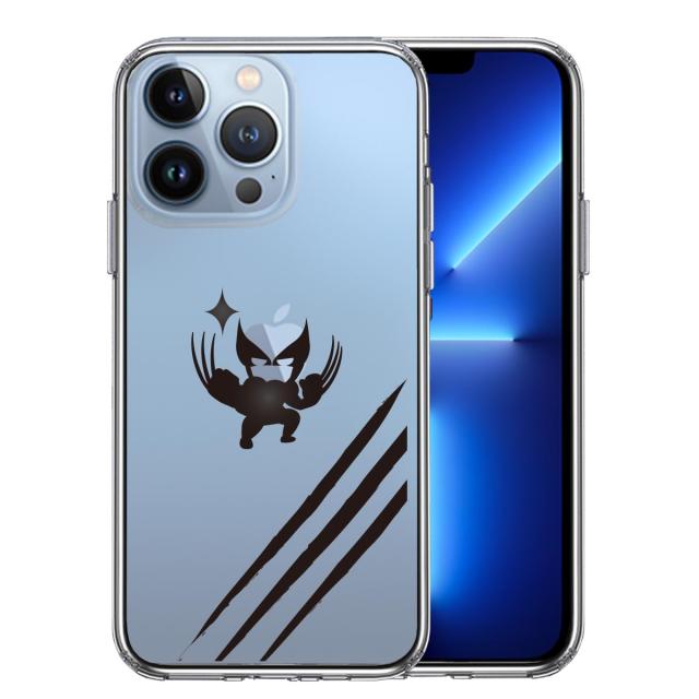 iPhone13Pro ケース クリア映画パロディ ヒーロー スマホケース 側面ソフト 背面ハード ハイブリッド 送料無料-0
