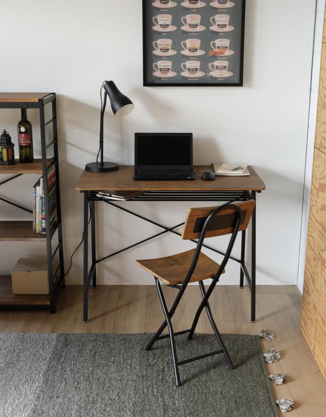 ヴィンテージ調ワークデスク VDK-9050 送料無料-4