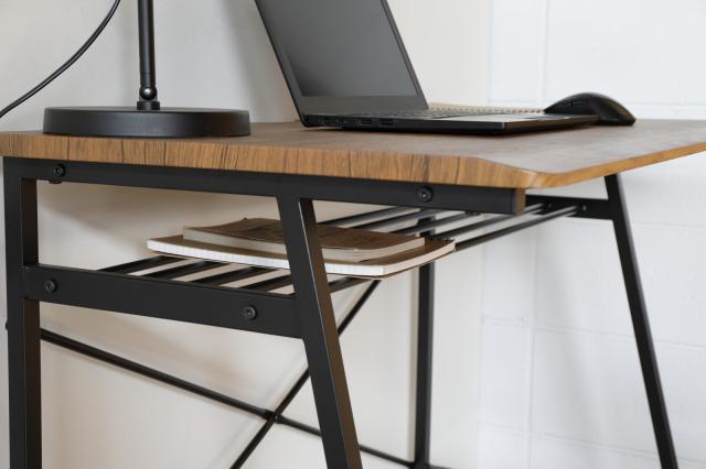 ヴィンテージ調ワークデスク VDK-9050 送料無料-5