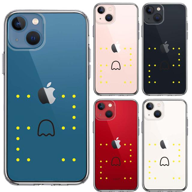 iPhone13mini ケース クリアおばけ スマホケース 側面ソフト 背面ハード ハイブリッド 送料無料-1