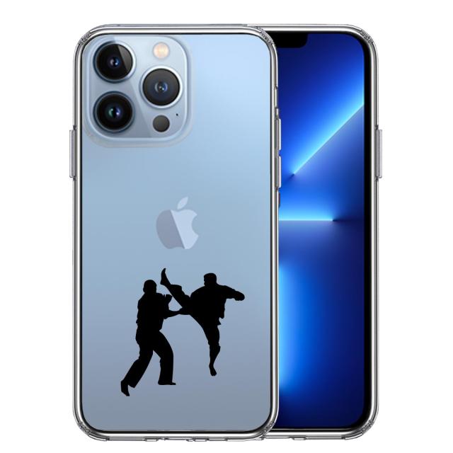 iPhone13Pro ケース クリア空手２ スマホケース 側面ソフト 背面ハード ハイブリッド 送料無料-0