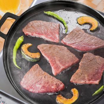 鉄鋳物お好み鉄板２６ｃｍ 送料無料 即日発送-2