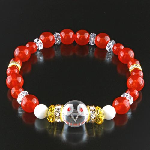 ふくろう幸せ元気ブレス 幸運 ふくろうカード付き 送料無料-1