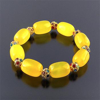 金運アップ黄めのう 金運お守りカード付き 送料無料-1