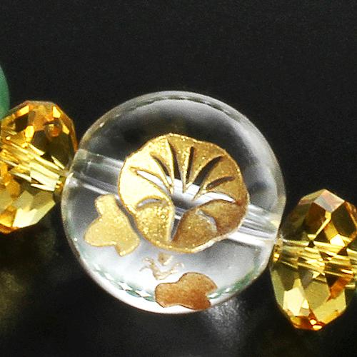 朝顔の幸運ブレスレット 送料無料-1