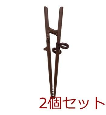 エジソンのお箸3 ダークブラウン 左手用 2個セット 送料無料-2