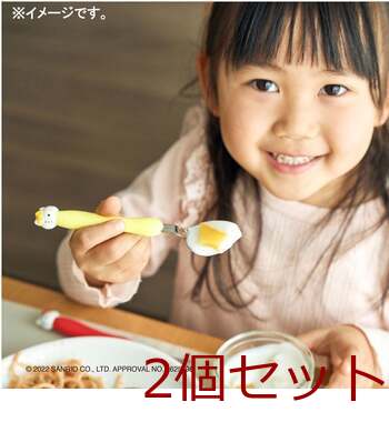 エジソンママ フォーク&スプーンケース付ハローキティ 2個セット 送料無料-9