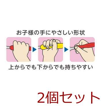 エジソンママ フォーク&スプーンケース付ハローキティ 2個セット 送料無料-5