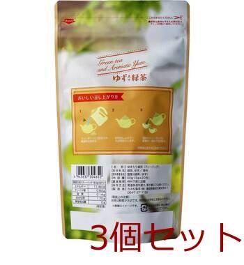 ゆず入り緑茶 ティーバッグ 3g×20包入 3セット 送料無料-1