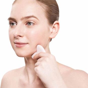 かっさ リフトプレート ローズクォーツ 専用ケース付 3個セット 送料無料-5