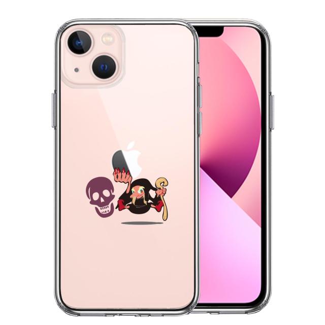 iPhone13 ケース クリアファンタジーシリーズ 魔女 スマホケース 側面ソフト 背面ハード ハイブリッド 送料無料-0