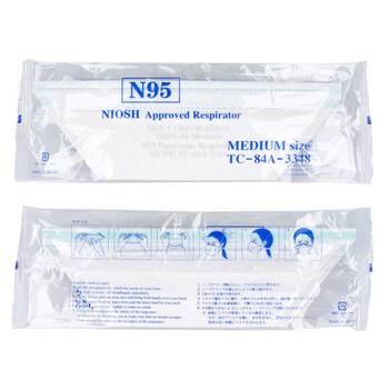 マスク ゼスト N95マスク 個包装 ホワイト OZ01 11 30枚 送料無料-3