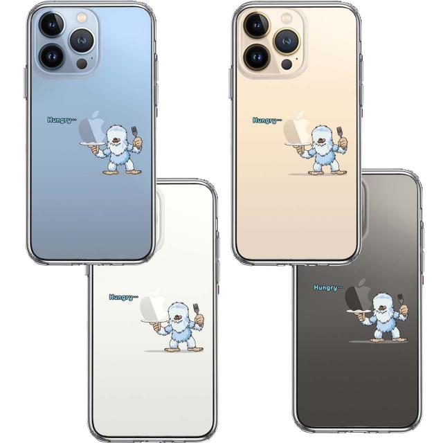 iPhone13Pro ケース クリアUMA イエティ 雪男 ? スマホケース 側面ソフト 背面ハード ハイブリッド 送料無料-1