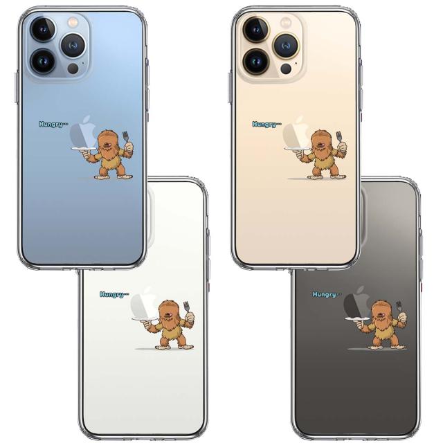 iPhone13Pro ケース クリアUMA ビッグフット 比婆ゴン ? スマホケース 側面ソフト 背面ハード ハイブリッド 送料無料-1