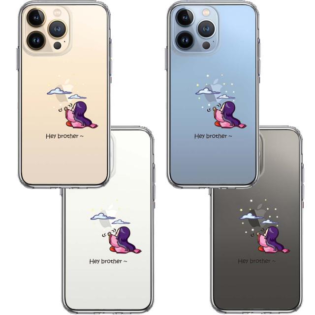 iPhone13Pro ケース クリアかぐや姫 スマホケース 側面ソフト 背面ハード ハイブリッド 送料無料-1