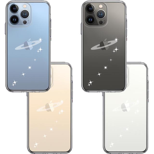 iPhone13Pro ケース クリア天の川 流れ星 スマホケース 側面ソフト 背面ハード ハイブリッド 送料無料-1