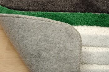 キッチンマット ネイビー約45×240cm マイクロファイバー 洗える マイクロボーダー 送料無料-8