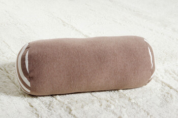 クッション マイクロファイバー 無地 もちもち 約20R×40cm エルマー ボルスター 送料無料-13