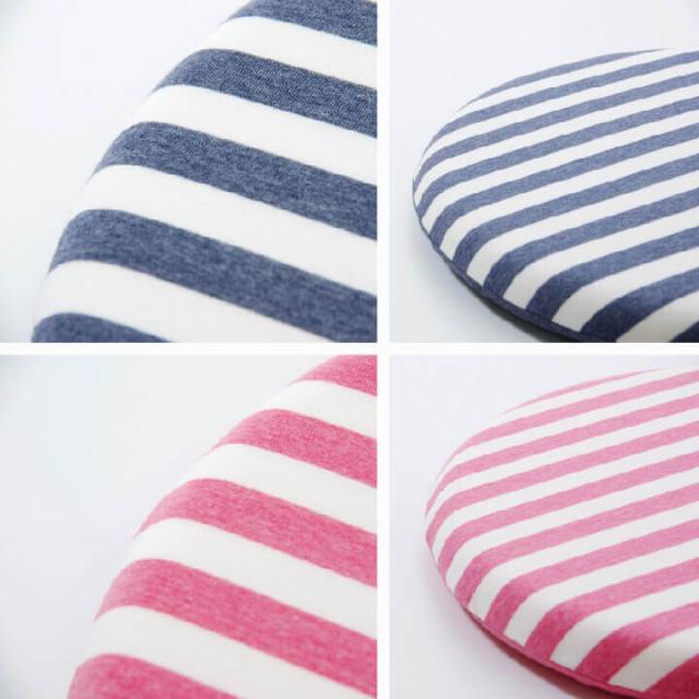 クッション 低反発 シート 円形 マイクロファイバー 無地 エルマー 送料無料-6