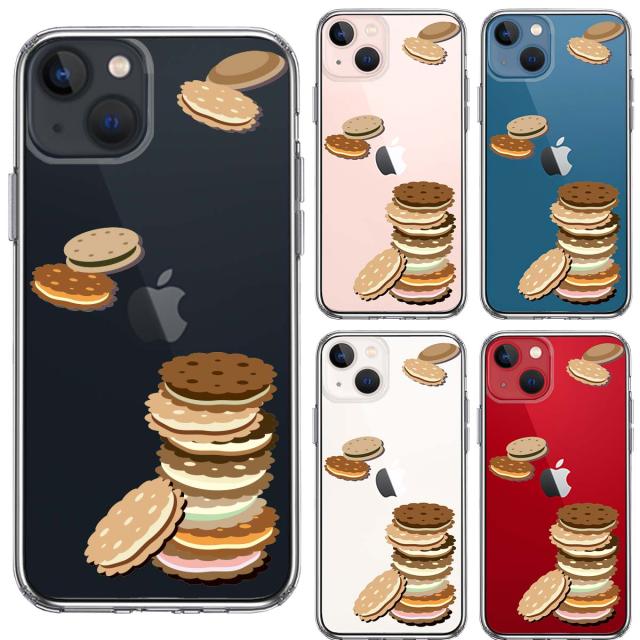 iPhone13mini ケース クリアビスケット スマホケース 側面ソフト 背面ハード ハイブリッド 送料無料-1
