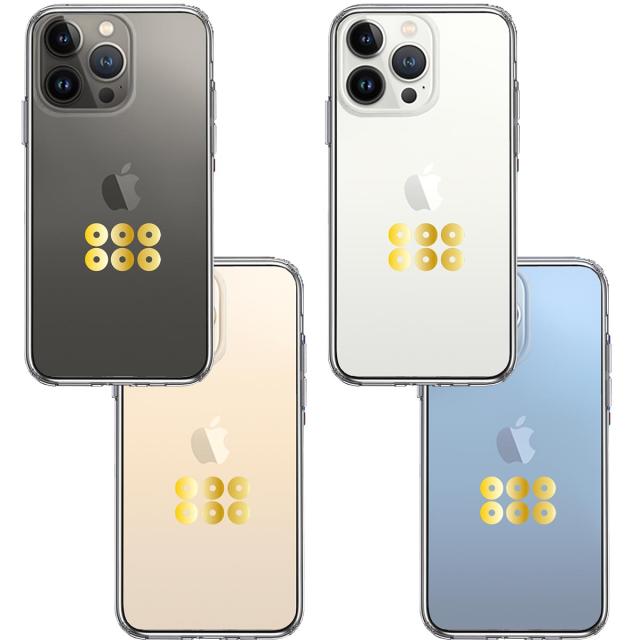 iPhone13Pro ケース クリア真田 幸村 信繁 六文銭 2 スマホケース 側面ソフト 背面ハード ハイブリッド 送料無料-1