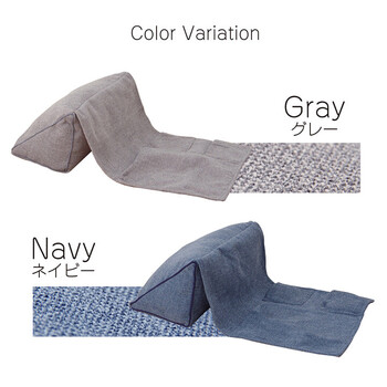 背もたれ クッション 約20×20×40cm 三角 ポケット ソファ ソファー 収納 フロアクッション 枕 ステイル 三角収納 送料無料-5