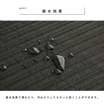 日本製約70×70cm 単品 水拭きできる ポリプロピレン 置き畳 ユニット畳 シンプル トリム U畳 送料無料-1