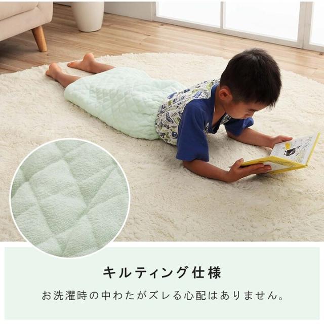 寝具 腹巻 約50×40cm 寝冷え対策 お昼寝 キッズ ジュニア 綿100% ゴム付き ズレない キッズ 腹巻L 2個セット 送料無料-5