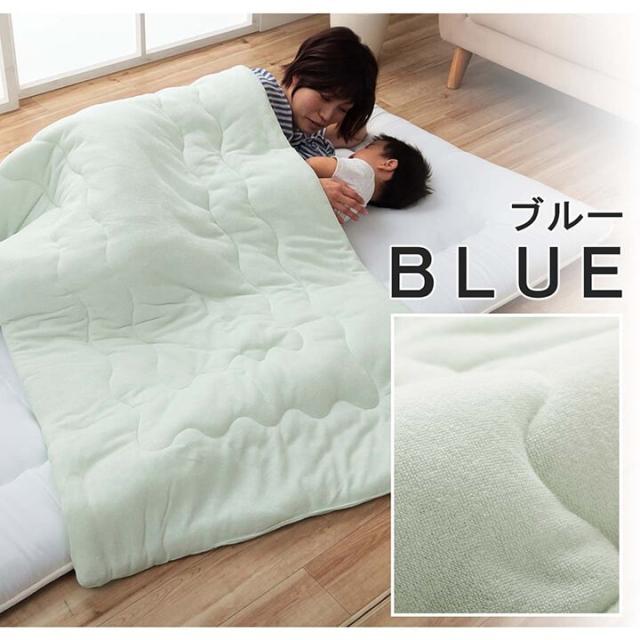 寝具 肌布団 約80×140cm キルトケット お昼寝 保育園 キッズ ジュニア 綿100% キッズ キルトケット 送料無料-7
