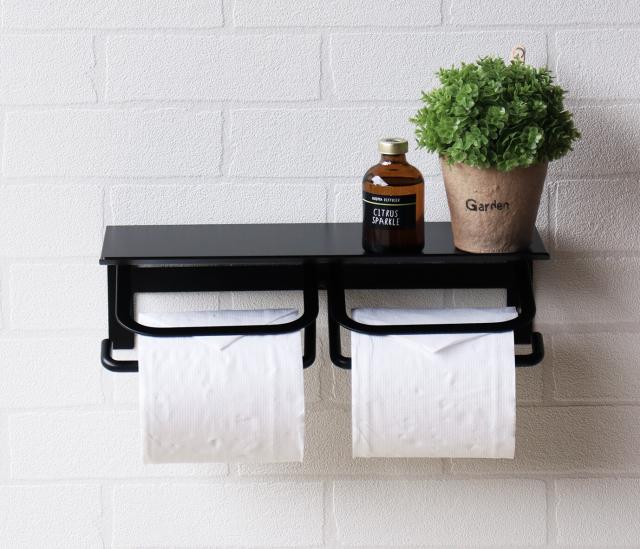 トイレットペーパーホルダーホルダー Abel-アベル- ダブル 送料無料-3