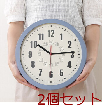 掛時計 カイラ Φ30 オリーブ 2セット 送料無料-7